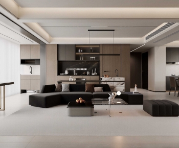 Modern A Living Room-ID:545339115