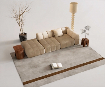Modern Three-seat Sofa-ID:803577908