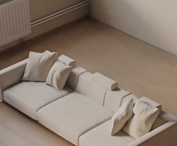 Modern Three-seat Sofa-ID:332196952