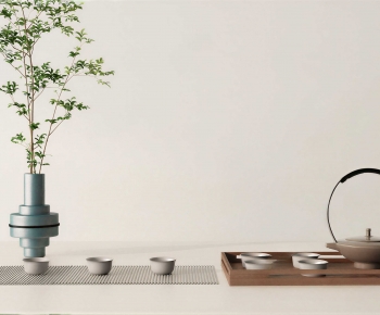 Modern Tea Set-ID:339726929