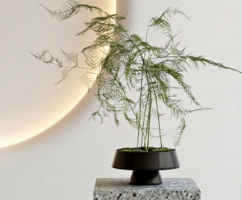 New Chinese Style Potted Green Plant-ID:600559003