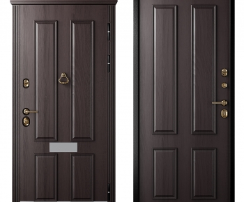 Simple European Style Entrance Door-ID:263752948