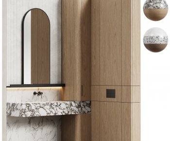 Modern Bathroom Cabinet-ID:151416068