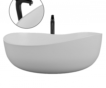 Nordic Style Bathtub-ID:436599321