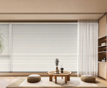 New Chinese Style A Living Room-ID:343970062