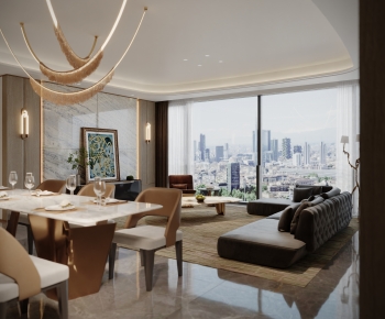 Modern A Living Room-ID:451888088