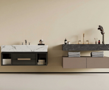 Modern Bathroom Cabinet-ID:427906999