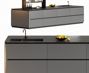Modern Kitchen Cabinet-ID:235966923