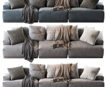 Modern Three-seat Sofa-ID:148720732