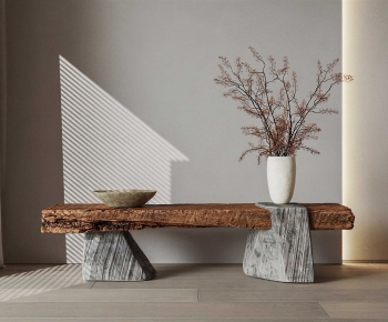 Wabi-sabi Style Console-ID:798151022