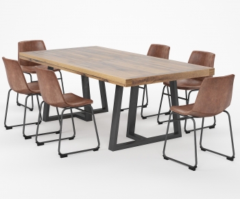 Modern Dining Table And Chairs-ID:176979065