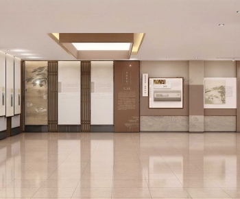 New Chinese Style Exhibition Hall-ID:397241111