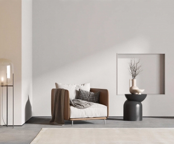 Modern Single Sofa-ID:589847097