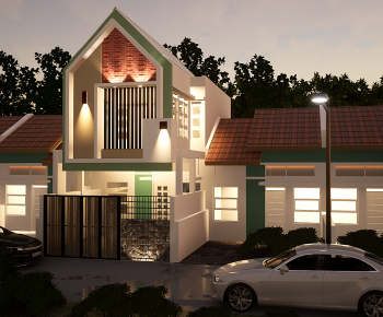 Modern Detached Villa-ID:280339969