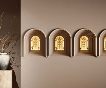 Wabi-sabi Style Wall Lamp-ID:614978085