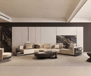 Modern A Living Room-ID:619111064