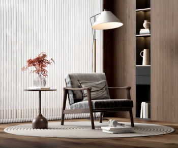 New Chinese Style Lounge Chair-ID:589408932