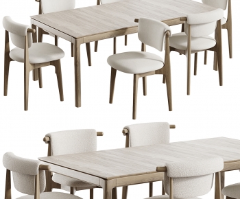 Modern Dining Table And Chairs-ID:843053107