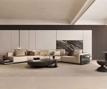Modern A Living Room-ID:208931054