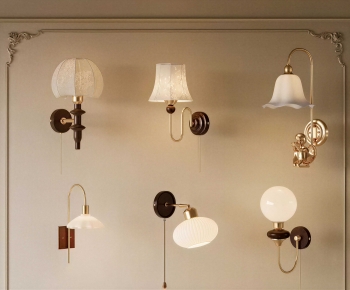 French Style Wall Lamp-ID:127738953