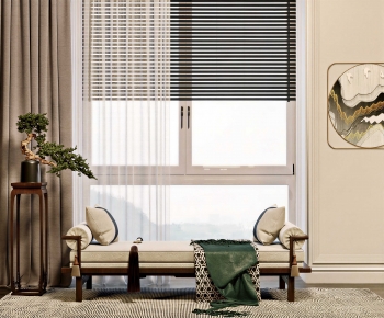 New Chinese Style Bench-ID:602727894