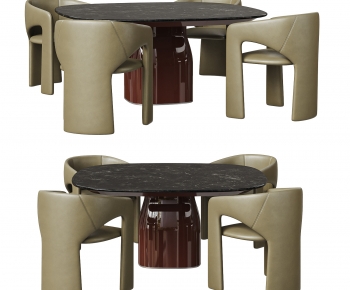 Modern Dining Table And Chairs-ID:776717908