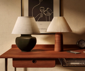 Wabi-sabi Style Table Lamp-ID:112351897