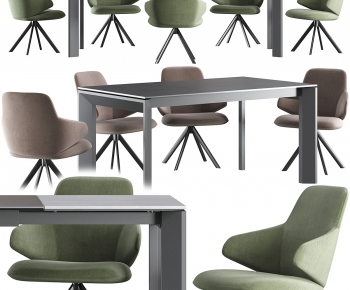 Modern Dining Table And Chairs-ID:257525925