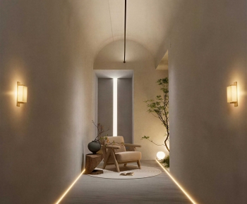 Wabi-sabi Style Hallway-ID:263566024