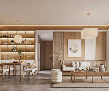 Modern A Living Room-ID:884709416