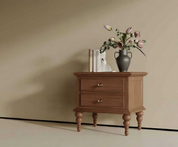 French Style Bedside Cupboard-ID:856997014