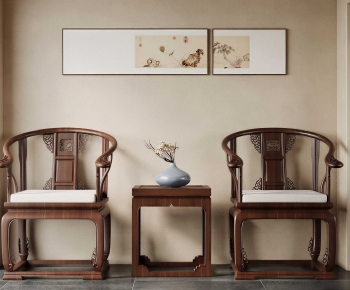 New Chinese Style Lounge Chair-ID:294722087