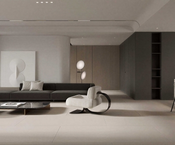 Modern A Living Room-ID:772609003