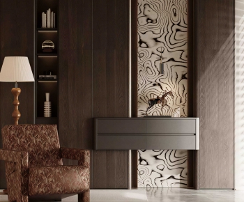 Modern Entrance Cabinet-ID:871089941