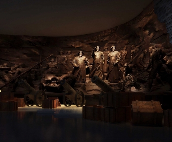 Modern Exhibition Hall-ID:806193115