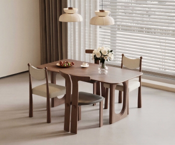 Modern Dining Table And Chairs-ID:521219973