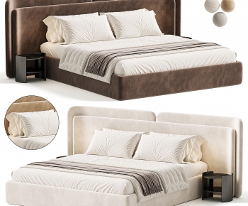Modern Double Bed-ID:846395977