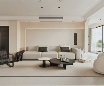 Modern A Living Room-ID:755008943