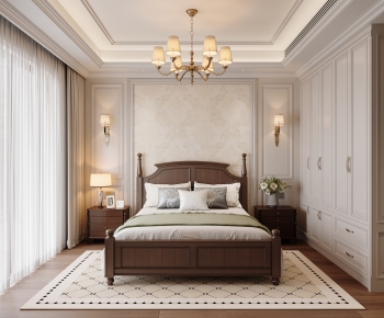 American Style Bedroom-ID:707247974