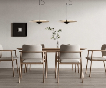Modern Dining Table And Chairs-ID:896527056