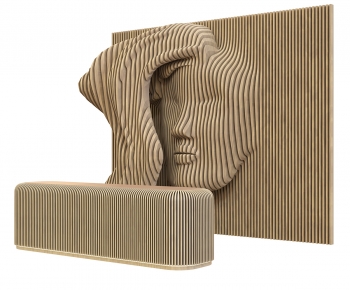 Modern Reception Desk-ID:380703933