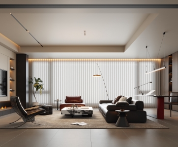 Modern A Living Room-ID:336693057