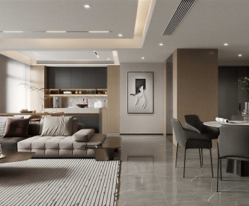 Modern A Living Room-ID:338396074