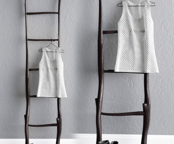 Wabi-sabi Style Bathroom Rack-ID:587862018