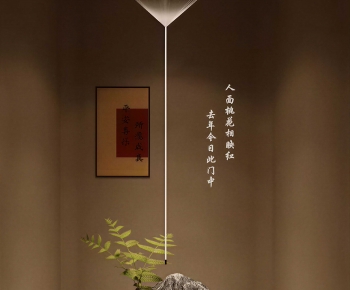 New Chinese Style Plant Landscaping-ID:364976882