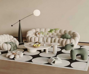 French Style Sofa Combination-ID:421324973