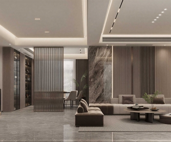 Modern A Living Room-ID:748629094