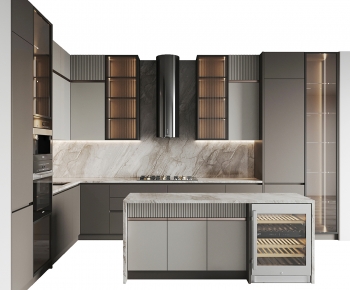 Modern Kitchen Cabinet-ID:706377982
