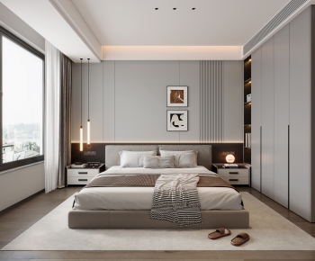 Modern Bedroom-ID:612581972