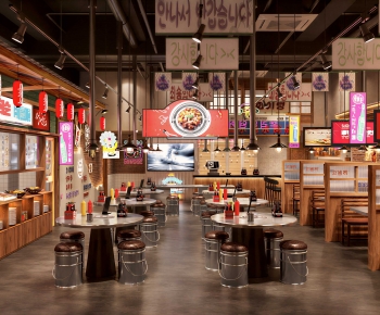 Modern Barbecue Restaurant-ID:109880027